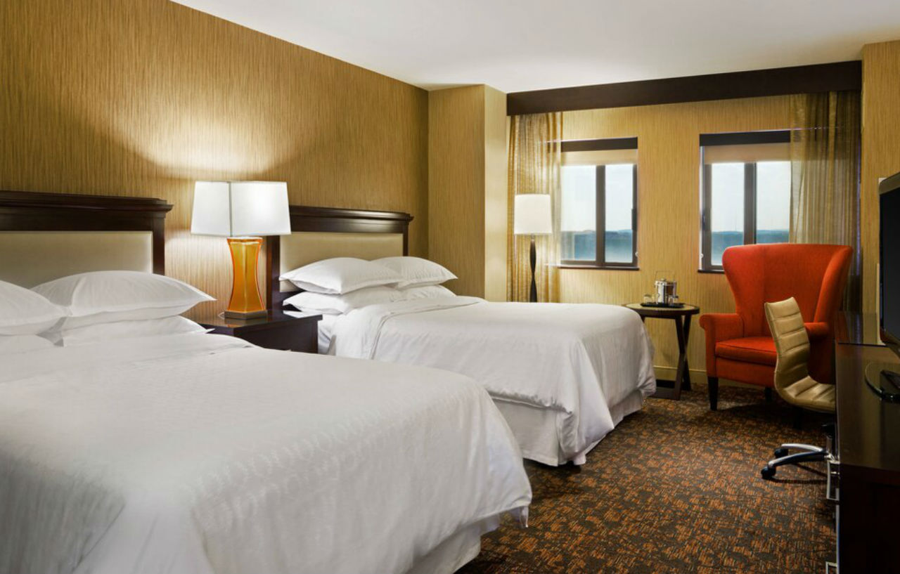 Sheraton Springfield Monarch Place Hotel Exterior foto